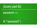 jquery forms password selector - part 62