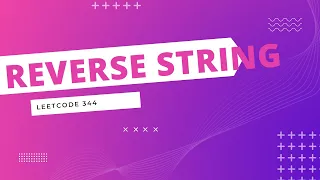 Reverse String Leetcode 344 JAVA