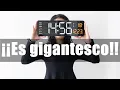 ES ENORME Womaoo Digital Wall Clock 6626