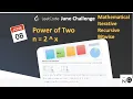 Power of Two Leetcode June Day 08 Problem 231 Easy