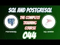 SQL and PostgreSQL The Complete Training Course 044