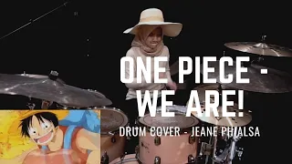 Download ONE PIECE - WE ARE //  DRUM COVER MP3