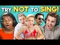 Download COLLEGE KIDS REACT TO TRY NOT TO SING ALONG CHALLENGE #2 mp4 3gp mp3 videos - waplic