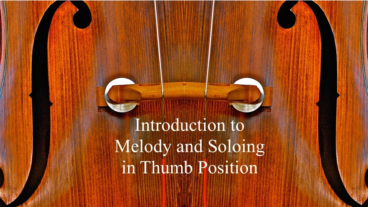 Introduction to Melody and Soloing in Thumb Position