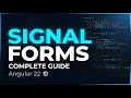 Signal Forms Complete Guide Angular 22 Login Signup Checkout More