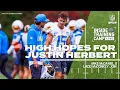 Los Angeles Chargers OC Mike McDaniel and WR Ladd McConkey on Justin Herbert Inside Training Camp