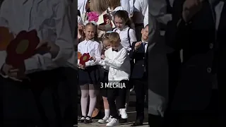 Первоклассник зажигает на последнем звонке 