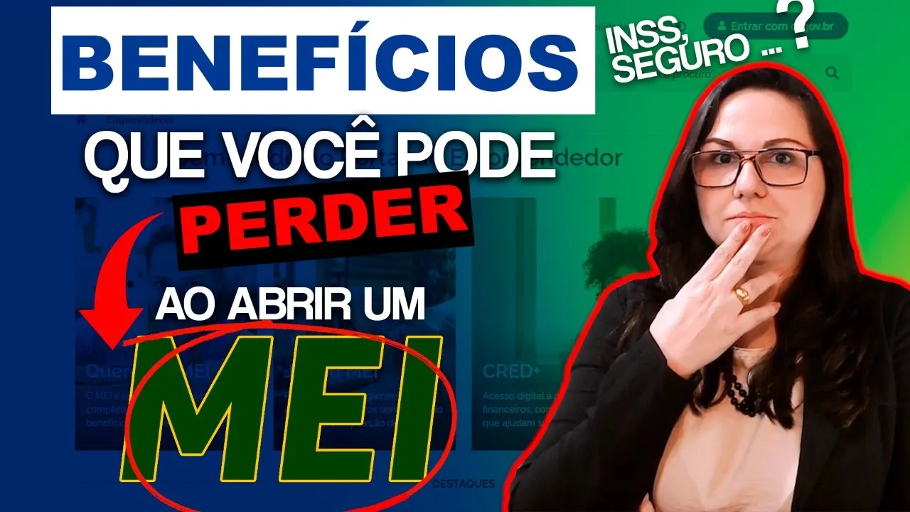 ????Você Pode Perder BENEFÍCIOS ao Abrir Um MEI!