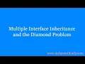 Multiple Inheritance C Multiple Interface Inheritance and Diamond Problem Solution C 8