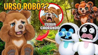Achamos um URSO ROBÔ na FLORESTA SINISTRA🤖🌲 * ele estava chorando 😱