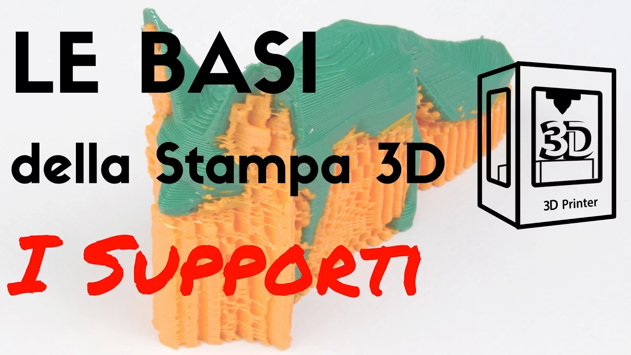 Le basi della stampa 3D - Supporti di Stampa