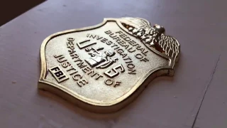 FBI Badge Belt Clip