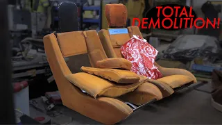 Restoring hens teeth... A classic car upholstery baptism of fire!