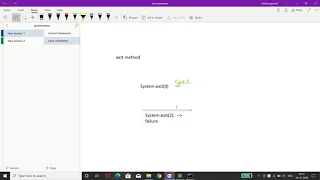 exit method in Java