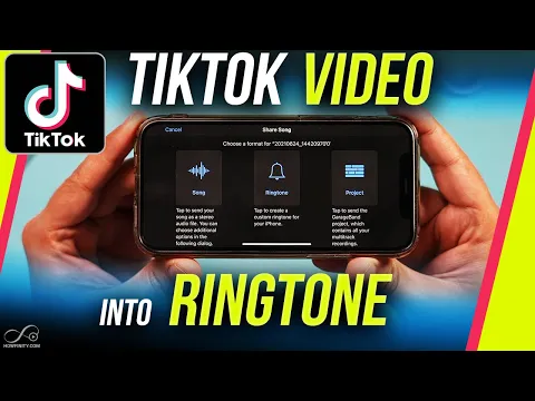 Download MP3 How to Turn a TikTok Sound Into a Ringtone