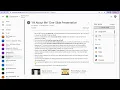 Submitting a Canva presentation in Google Classroom