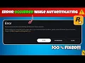 Fix Rockstar Games Launcher Authentication Error Fast - GTA V Enhanced Legacy or RDR2 2026