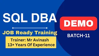 SQL DBA Course Batch 11 Demo Session Akeesoft Trainings