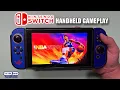 NBA 2K23 on NINTENDO SWITCH Handheld Gameplay