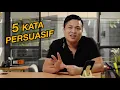 KOPI E10 - Pelajari 5 KATA PERSUASIF Dalam Penjualan, Biar Closing Guys !!