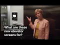 What is that screen in the elevator for Our Director of Building Codes explains BRR Codes Series