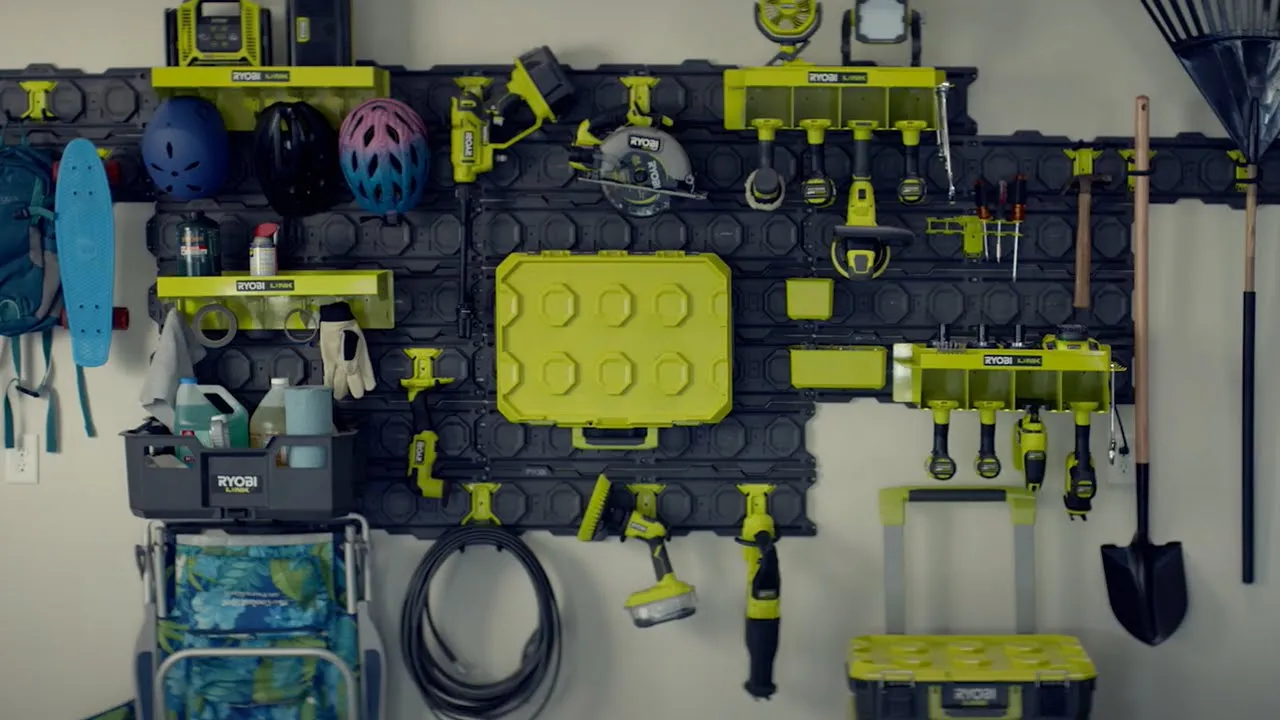 RYOBI® TV — Ryobi Link Modular Storage System (YouTube video ad)