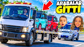 POYRAZ ELİF MİNİK ARABALARIMIZ ÇEKİCİ İLE GÖTÜRÜLDÜ!!!