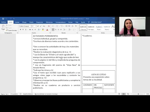 Download MP3 Planeación Septiembre. Tercer grado de primaria. Semana 3.