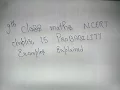 9th Class Maths NCERT chapter 15 Probability examples
