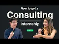How to land a consulting internship