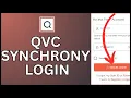 How to Login QVC Synchrony Bank Account 2024