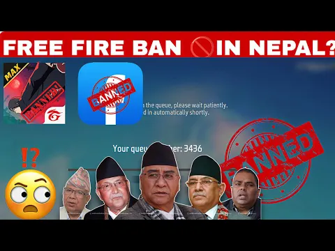 Video Thumbnail: Facebook ban in nepal 😱अब के हुन्छ free fire ID ? || Free fire ID also ban 😭 ||