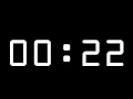 22 Second Timer with Alarm Count Up Stopwatch