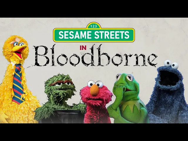 Concept Artist turns Sesame Street Characters into Bloodborne Monsters!! w/ Commentary