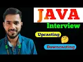 Java Interview Question Upcasting and DownCasting in JAVA aadiandjava