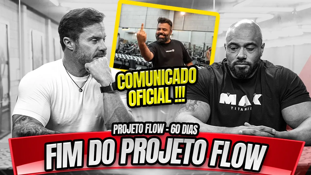 COMUNICADO OFICIAL - FIM DO PROJETO FLOW !