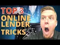 Top 3 tricks used by online mortgage lenders