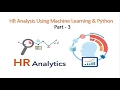 HR Analysis Using Machine Learning Python Part - 3