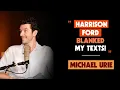 Michael Urie on group chats with Harrison Ford Ugly Betty and friendship with Jessica Chastain