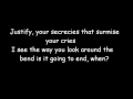 Download Lagu The Red Jumpsuit Apparatus - Justify with Lyrics