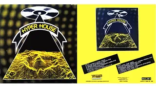 LP Hyper House - Selo House Records Rap - 1990