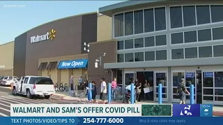 Select Walmart and Sam s Club pharmacies receive limited supplies of COVID-19 antiviral medication