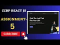 Jobby App Assignment 5 REACT JS NxtWave CCBP 4 0