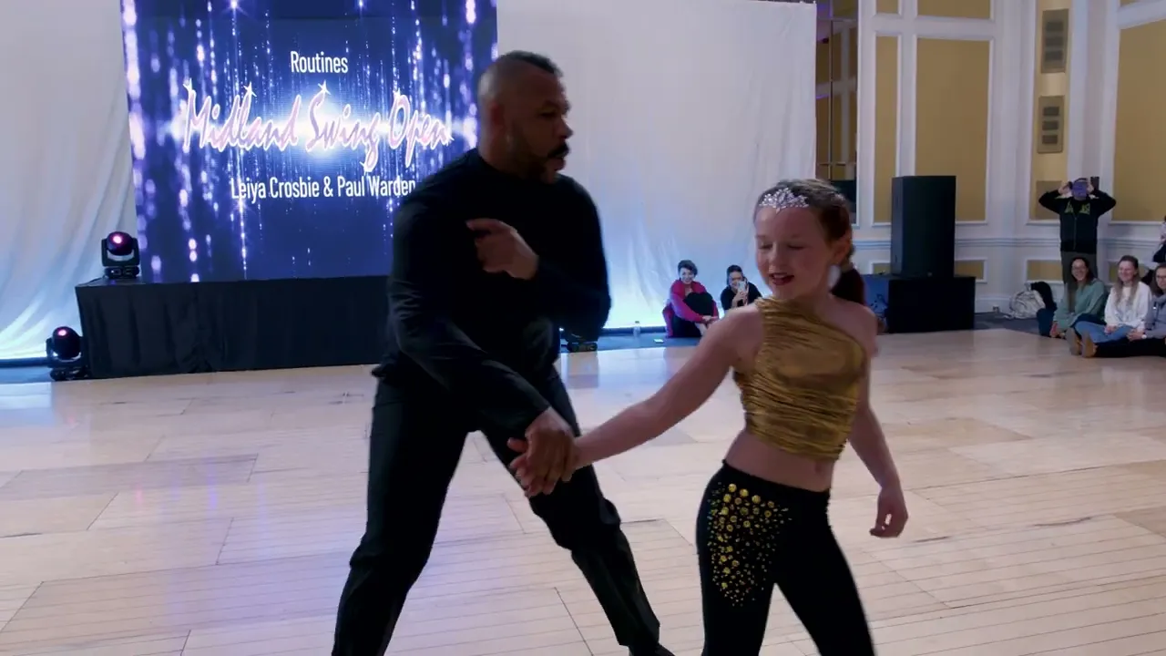 Leiya Crosbie & Paul Warden - Pro-Am Routines - Midland Swing Open 2024