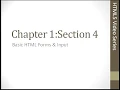 7 HTML Forms and Input Part 1 Development Technique
