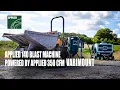 APPLIED VARIMOUNT 350 CFM with 140 Litre Blasting Machine - https ptocompressors com