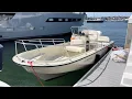 1991 Boston Whaler 22 Outrage walk around