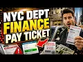 NYC Dept Finance Pay Ticket Avoid Costly Mistakes Before You Pay