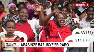 Abayizi ku ssomero lya Good Times Infant school Kawaala battunse mu mpaka z'okwolesa ebitone