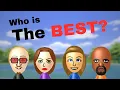 Who is the Best Mii in Wii Sports